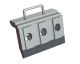 Lardone di serraggio centrale 345x280x141 riporto per Lindner Recyclingtech Lindner Jupiter