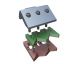 Lardone di serraggio centrale 345x280x141 riporto per Lindner Recyclingtech Lindner Jupiter