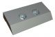 Lardone di serraglio 195x100x25/30 2 foro svasato con smusso per MeWa | Ehehalt | Andritz MeWa | THM Recycling Mewa UG 1007