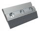 Lardone di serraglio lungo 345x230x67 3 foro svasato, 2x M20 filetto, blindato per Lindner Recyclingtech Lindner Komet