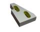 Left counter knife 245x168x50, Eco Line, W9 version for Eldan Recycling Eldan SC | Super Chopper