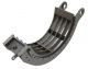 Left sickle screen 340 wide, wear ring carrier t=25, version 67, Hardox for Lindner Recyclingtech Lindner Power Komet 2800