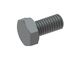 M6x12 hexagonal screw 12.9 thread up to head, DIN 933/ISO 4017, steel bare 