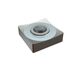Messer 40x40x12 Premium Line, abgefaste Ecken, Senkbohrung für M10-Schraube, Vascowear für Holzmag | Metso 