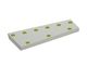 Messer links 325x134/84x25 StandardCut, 9 Senkbohrungen, Schneide 1.5x90°/60°, W1-Variante für HSM 