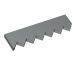Outer counter knife 422x115x25, Creusabro, version 60 for Vecoplan 