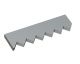 Outer counter knife 422x115x25 Premium Line, version 60, B2 version for Vecoplan 