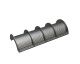 Panier de criblage 1322 mm de large, épaisseur de tôle perforée t=8, perforation Ø15 ligament 6 pour Vecoplan Vecoplan VAZ 1300