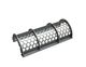 Panier de criblage 793 mm de large, épaisseur de tôle perforée t=5, perforation Ø40 ligament 10 