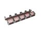 Panier de criblage inférieur 2x2460 mm de large, épaisseur de tôle perforée t=15, en 10 parties pour Vecoplan Vecoplan VNZ 250 XL