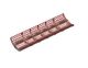 Panier de criblage largeur 2x2944, épaisseur de tôle t=12, 2x6 parties, perforation ronde Ø70 pour Vecoplan Vecoplan VNZ
