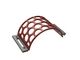 Panier de criblage largeur 308, tôle de criblage épaisseur t=15, perforation Ø80, ligament 13 pour Lindner Recyclingtech Lindner Antares 1600
