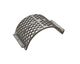 Panier-filtre 525 de large, épaisseur de la tôle de crible t=25, perforation hexagonale SW40, pas 11 pour Lindner Recyclingtech 