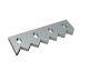 Peigne racleur extérieur 429x127x25 Premium Line, version 60, version X pour Vecoplan 