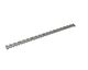Peine rascador de 6 piezas 2412x125x28 Eco Line, versión 80, versión X para Weima Maschinenbau GmbH Weima PowerLine 2500