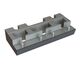 Peine rascador ranura 345x150x67 blindado 3 agujeros ranurados, 2xM20 para Lindner Recyclingtech 