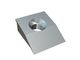 Plaque de recouvrement 137x118x52 1 alésage pour Lindner Recyclingtech Lindner Meteor 2500