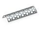 Plateau perforé 1430 large, épaisseur plateau perforé t=12, perforation Ø100, entretoise 30 pour 