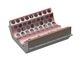 Plateau perforé 950 large, épaisseur plateau perforé t=10, perforation Ø80, entretoise 22 pour Untha 