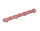 Poussoir avant 780x105x10 6 trou oblong abaissé, 17x52 filetage pour Lindner Recyclingtech 