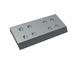 regleta de bornes 389x179x33/38 PremiumCut 8 agujeros avellanados, blindado para MeWa | Ehehalt | Andritz MeWa | THM Recycling Mewa UG 1608