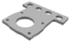 Retaining plate ball socket,counter knife bar for Vecoplan LLC (Retech) 