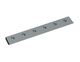 Right rotor knife 399x57x16 PremiumCut, 6 holes, cutting edge 45°, Y version for Heinrich Dreher Maschinenbau 