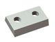 Right rotor knife 63x37x9, Premium Line, 2 holes, cutting edge 55°, X version for Wanner Technik GmbH 