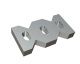 Right scraper 343x178x47, Creusabro, version 117 for Lindner Recyclingtech Lindner Jupiter