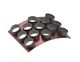 Rivestimento vagliante, larghezza 1240, spessore t=15, perforazione Ø300 
