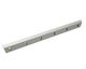 Rotor knife 1000x90x24, StandardCut, 6 slotted holes, cutting edge 50°, 3x M12 threads, X version for Herbold Meckesheim GmbH Herbold SMF 500/1200