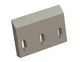 Rotor knife 199x140 x27 Premium Line 3 long slot, 4xM12 thread, X-version 
