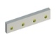 Rotor knife 315x76x22 Eco Line 4 long slot, blade 80°, 4xM10 for Tria 