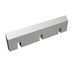 Rotor knife 340x90x25, PremiumCut, 3 slots, cutting edge 50°, 2x M14x1.5 fine threads, Y version for Hosokawa Alpine AG 