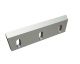 Rotor knife 350x100x22 Premium Line 3x long slots, edge 52°, X-version for ZERMA America LLC 