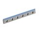 Rotor knife 400x57x16 Hybrid Line edge 45°, Carb-Qual = H5 for Heinrich Dreher Maschinenbau 