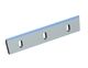Rotor knife 485x100x22, Hybrid Line, cutting edge 50°, M10, carbide grade H4, 3 slots 22x46 for Herbold Meckesheim GmbH 