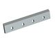 Rotor knife 522x100x23 Premium Line 4 long slot, blade 53°, X-version 