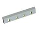 Rotor knife 525x95x24 Eco Line 4 long slots, edge 45°, 2xM12 threads, , X-versio for Rapid Granulator AB 