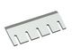 Rotor knife 540x200x19 Premium Line 5 slots, blade 30°, 2xM10 thread, 