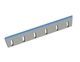 Rotor knife 600x90x18, CarbideCut, cutting edge 55°, M12, carbide grade H5, 6x slotted holes 18x46 