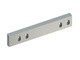 Rotor knife left 495x95x28 Premium Line, 2xM12 thread, 4 long holes, cutting edge 75°, X-variant 