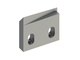 Rotor knife left 50x49x10, PremiumCut, 2 slotted holes, cutting edge 40°, X version 