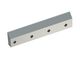 Rotor knife right 495x110x38 Premium Line 4 counter-sunk holes, blade 3x55°/45°, X-version for Heinrich Dreher Maschinenbau 