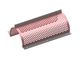 Sceen basket 594 wide, sheet thickness t=5 Eco Mixed round perforation Ø12/Ø15, bar 5/6 for Weima Maschinenbau GmbH 