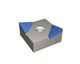 Schneidkrone 40x40x20, Hybrid Line, Schneide 25°, M12, Hartmetallqualität H4 für Vecoplan 