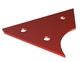 Schutzplatte für Abstreifer 375x231x8 für MeWa | Ehehalt | Andritz MeWa | THM Recycling Mewa UC 150
