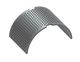 Screen basket 115 wide, sheet thickness t=5 hole Ø4, bar width 4 
