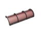 Screen basket 1300 mm wide, screen plate thickness t=8, perforation Ø18 ligament 6 for Vecoplan LLC (Retech) Vecoplan VAZ 1300