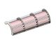 Screen basket 1300 mm wide, screen plate thickness t=8, perforation Ø35 ligament 8, Hardox for Vecoplan LLC (Retech) 